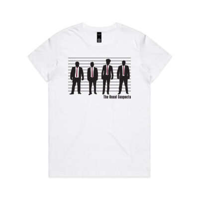 Suspect Line Up on Light Tee Thumbnail