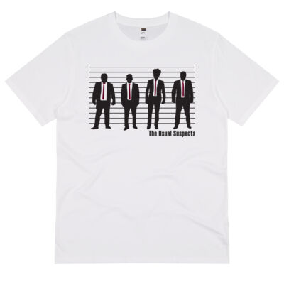 Suspect Line Up on Light Tee Thumbnail